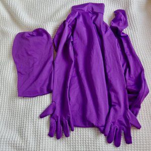 Costume Halloween Purple Grape Suit